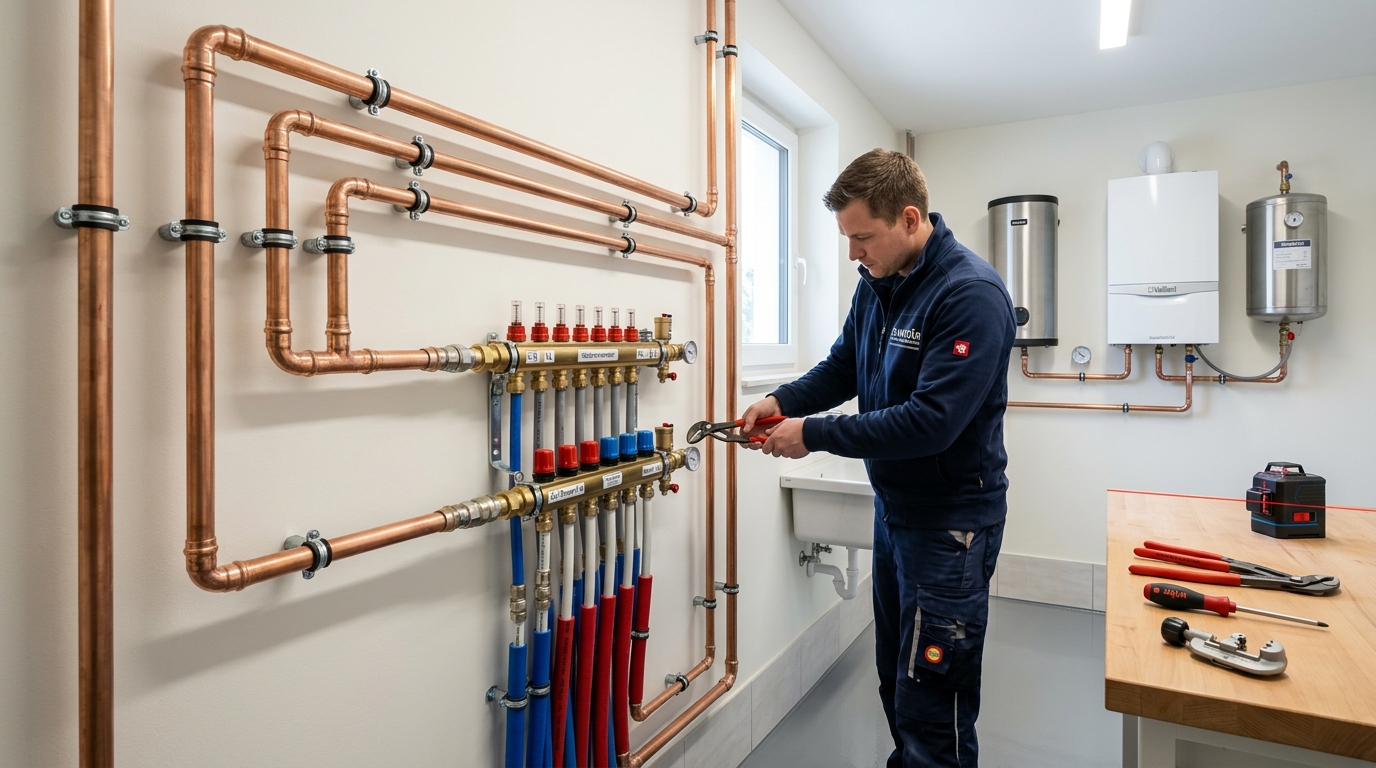 Sanitär Rohrleitungsinstallation Meisterhand